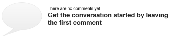 There are no comments yet. Get the conversation started by leaving the first comment